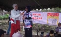 Kampanye di Blitar, Caleg Perindo Venna Melinda Upayakan Kesejahteraan Lansia<