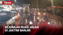 Kali Baru Meluap, Sejumlah Ruas Jalan di Jakarta Timur Banjir