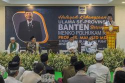 Ulama se-Banten Dengarkan Ceramah Kebangsaan oleh Mahfud MD