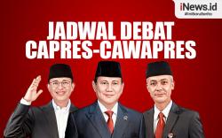 Infografis Jadwal Lengkap Debat Capres-Cawapres