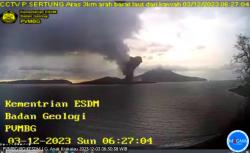 Gunung Anak Krakatau Kembali Erupsi Pagi Ini, PVMBG: Letusan 800 Meter 