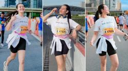  5 Potret Aaliyah Massaid Ikut Marathon, Kulit Beningnya Jadi Sorotan
