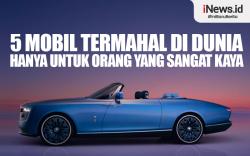 Infografis 5 Mobil Termahal di Dunia, Hanya untuk Orang yang Sangat Kaya