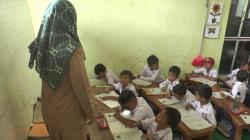 2 Ruang Kelas SD di Grobogan Ambrol akibat Puting Beliung, Siswa Ujian di Ruang Perpustakaan
