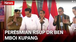 Presiden Jokowi Resmikan RS Terbesar di Indonesia Timur: Habiskan Anggaran Rp 420 M