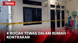 4 Bocah Ditemukan Tewas dalam Rumah di Jagakarsa, Warga Mencium Aroma Busuk