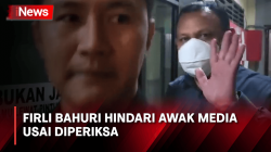Dikawal Ajudannya, Firli Bahuri Kabur Hindari Wartawan Usai Diperiksa Bareskrim