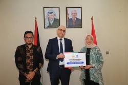 Penyerahan Bantuan Kemanusiaan ke Palestina Senilai Rp630 Juta