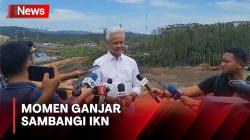 Kampanye Hari Terakhir di Kaltim, Capres Ganjar Pranowo Sambangi Rumah Teknologi Nusantara IKN