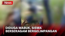 Diduga Usai Pesta Miras di Kupang, Belasan Siswa Berseragam Bergelimpangan