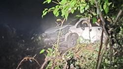 Kecelakaan Lalu Lintas di Sukabumi, Diduga Rem Blong Honda Brio Terjun ke Jurang