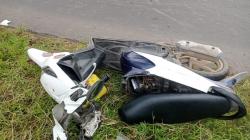 Kecelakaan di Cikalongkulon Cianjur, Pemotor Tewas usai Tabrak Belakang Truk<