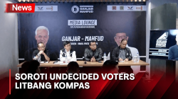 TPN Ganjar-Mahfud Sebut Seluruh Kandidat Masih Memiliki Peluang,  Soroti Undecided Voters Litbang Kompas
