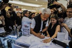 Peluncuran Official Merchandise Ganjar-Mahfud di FX Sudirman