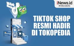 Infografis TikTok Shop Resmi Hadir di Tokopedia