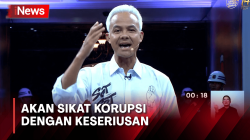 Ganjar Paparkan Visi Misi: Sikat Korupsi Tidak dengan Kata-Kata tapi Keseriusan