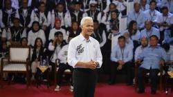 Ganjar Bawa Jargon Sat-Set: Program Baik Dilanjutkan, yang Kurang Diperbaiki