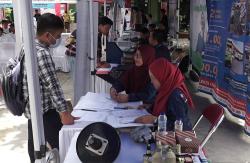 Ratusan Pencari Kerja Padati Job Fair di SMK Muhammadiyah Gamping Sleman<
