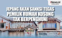 Infografis Jepang Akan Sanksi Tegas Pemilik Rumah Kosong Tak Berpenghuni