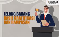 Infografis Kemenkeu Lelang Barang Hasil Gratifikasi dan Rampasan