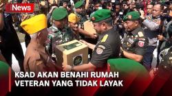Peringatan Hari Juang TNI AD ke-78 di Makassar, KSAD Akan Benahi Rumah Veteran yang Tidak Layak<