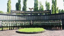  Hari Juang TNI AD, Prajurit dan Srikandi Kodam Diponegoro Ziarah di TMP Giri Tunggal