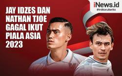Infografis Jay Idzes dan Nathan Tjoe Gagal Ikut Piala Asia 2023