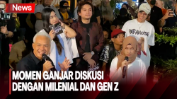 Berkunjung ke Bekasi, Ganjar Pranowo Makan Malam dan Diskusi dengan Ratusan Milenial 