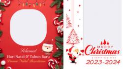 25 Link Twibbon Hari Natal dan Tahun Baru 2024