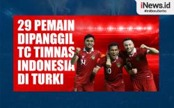 Infografis Daftar 29 Pemain yang Dipanggil TC Timnas Indonesia di Turki