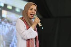 Hadiri Istighosah di Pasuruan, Siti Atikoh: Maturnuwun Ganjar-Mahfud Sudah Didoakan<