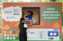 Fasilitas Waste Station Permudah Warga Setor Sampah Anorganik