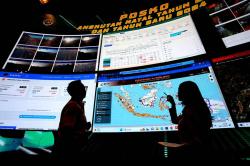 Melihat Posko Pantauan Angkutan Nataru 2024 Dipenuhi Monitor Pengawas