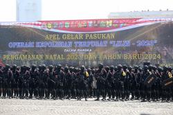 Apel Gelar Pasukan Operasi Lilin 2023, Ratusan Ribu Personel TNI-Polri Siaga