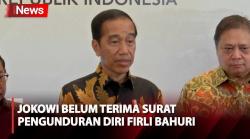 Surat Pengunduran Diri Firli Bahuri Belum Diterima Presiden Jokowi