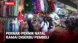 Pernak-pernik Natal Ramai Diburu Warga Medan, Pedagang Sumringah!
