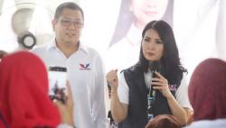 Sambangi Cek Kesehatan Gratis Partai Perindo, Liliana Tanoesoedibjo: Kami Bersyukur Melihat Mereka Gembira