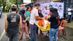 Relawan Arus Ganjar Gelar Pasar Murah di 5 Titik Kawasan Medan, Ada 1.000 Paket Lebih  
