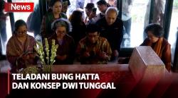Ditemani Anak dan Cucu Bung Hatta, Mahfud MD Ziarah ke Makam Proklamator