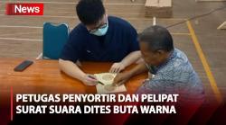 KPU Pastikan Petugas Penyortir dan Pelipat Surat Suara Tidak Boleh Buta Warna