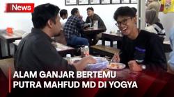 Momen Alam Ganjar Bertemu Dokter Wawan Putra Mahfud MD di Yogya
