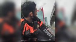Kronologi Petugas Dishub DKI Nyangkut di Kap Mobil, Dipicu Acungan Jari Tengah