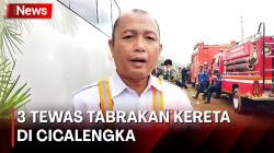  Humas PT KAI Update Tabrakan Kereta di Cicalengka: Semua Penumpang Selamat, 3 Petugas Tewas