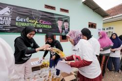 Kowarteg Ganjar Gelar Tebus Murah Sembako di Cianjur, Wujudkan Pangan Terjangkau