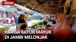 Dampak Banjir, Harga Sayur di Kota Jambi Naik Signifikan 