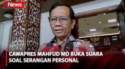 Soal Adanya Serangan Personal di Debat Ketiga, Ini Respons Cawapres Mahfud MD