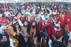 Ribuan Relawan Wanita Tani di Lampung Siap Menangkan Ganjar-Mahfud