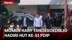  Hadiri HUT ke-51 PDIP, Ketum Perindo Hary Tanoesoedibjo Tiba di Sekolah PDIP 