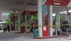 Mesin Pompa BBM di SPBU Undip Meledak dan Terbakar, Warga Panik Selamatkan Diri<