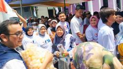 Cerita Penjual Kerupuk Kulit di Pesanggrahan Terbantu Bazar Perindo di Tengah Kenaikan Harga Sembako
